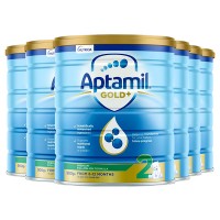 Aptamil 爱他美 金装 婴儿牛奶粉 2段 六桶一箱 包邮 2026.09 Aptamil 爱他美 金装 婴儿牛奶粉 2段 六桶一箱 包邮 2026.09